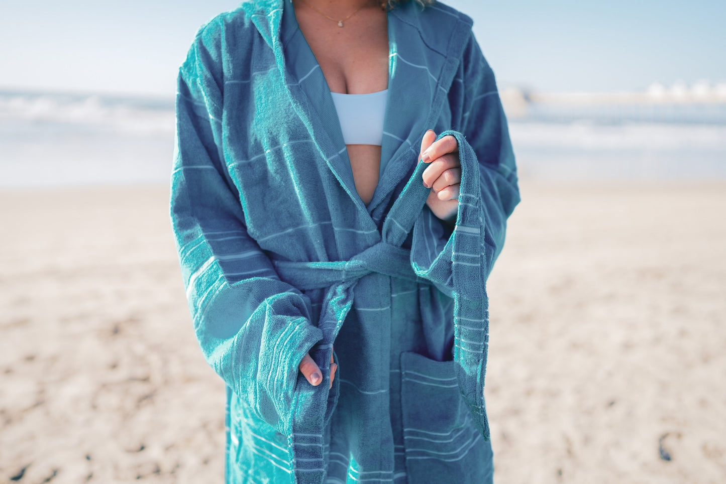 DELMAR TERRY BATHROBE-7