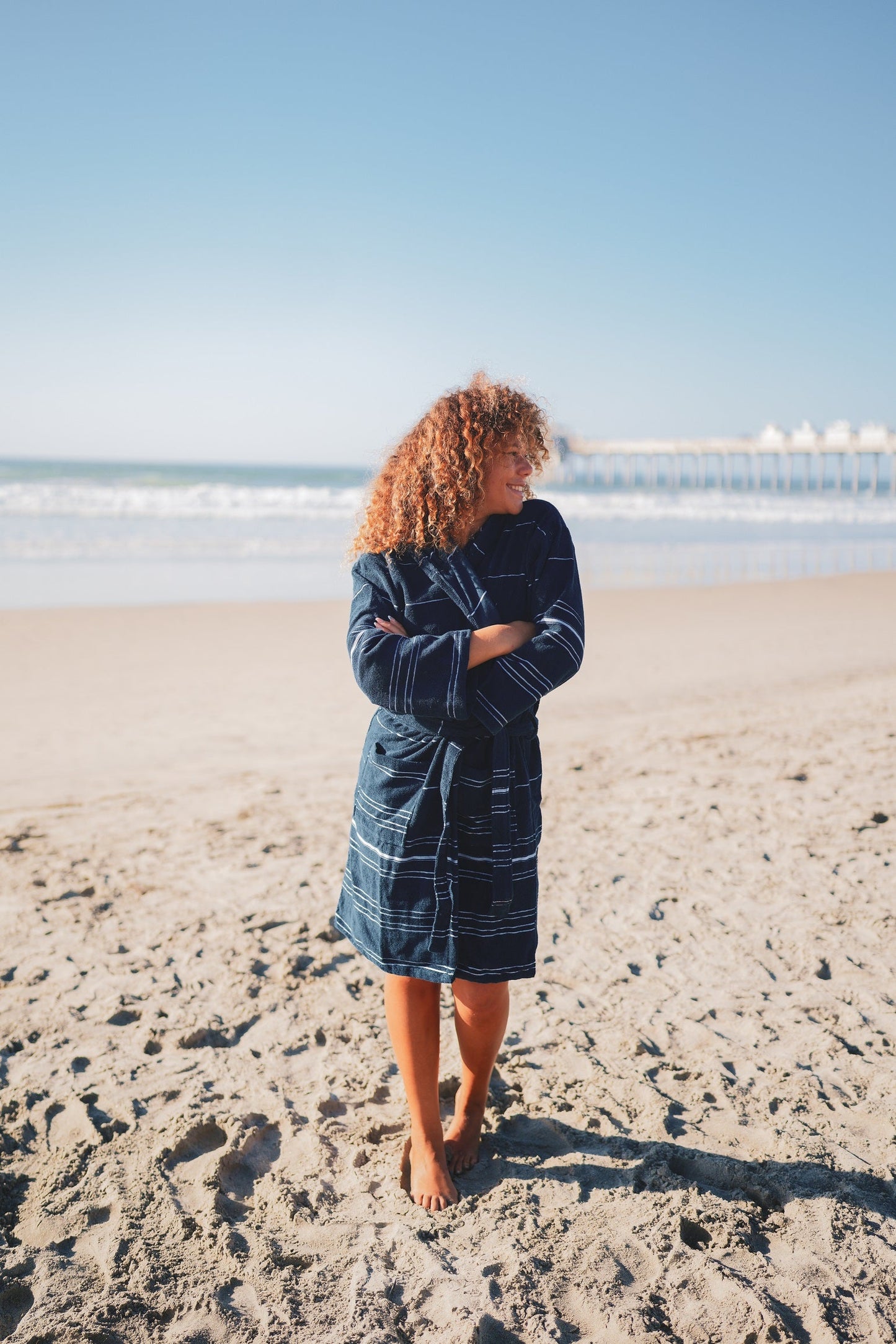 DELMAR TERRY BATHROBE-1