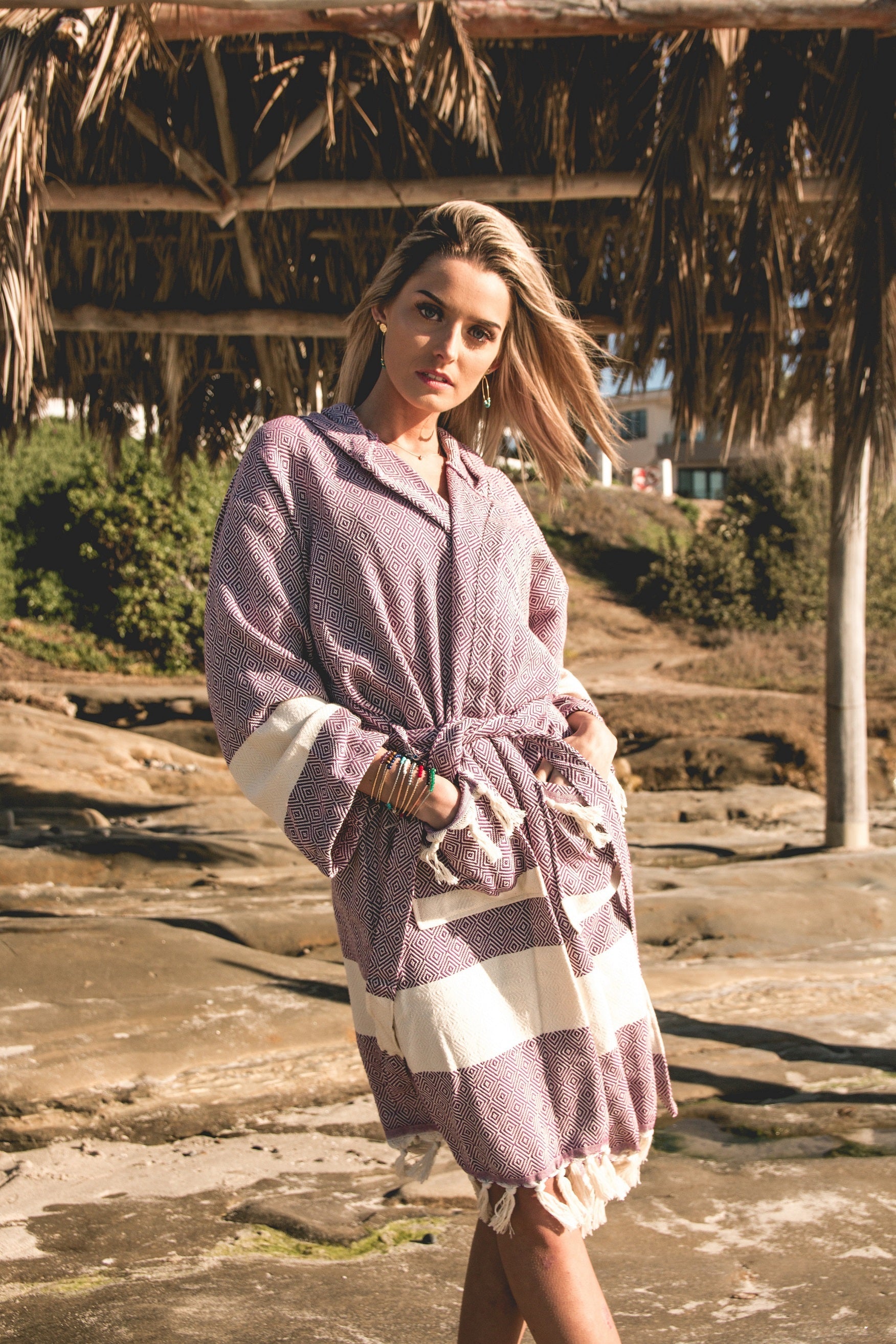 VENICE TURKISH BATHROBE-2